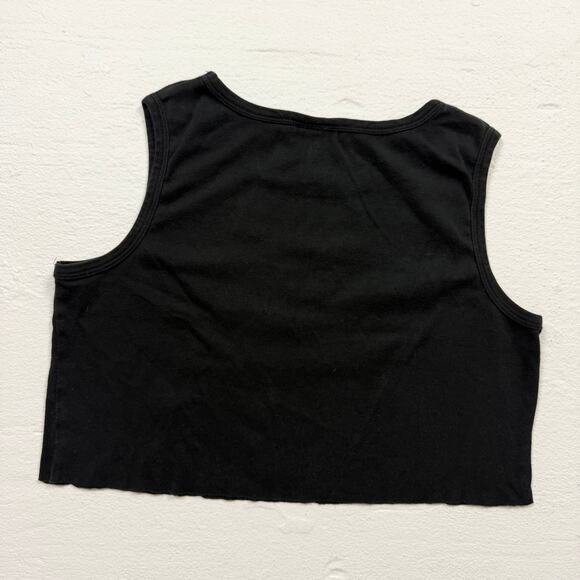 Everlast “Hit Like A Girl” Black Cutoff Crop Tank, Size XL - Picture 4 of 4